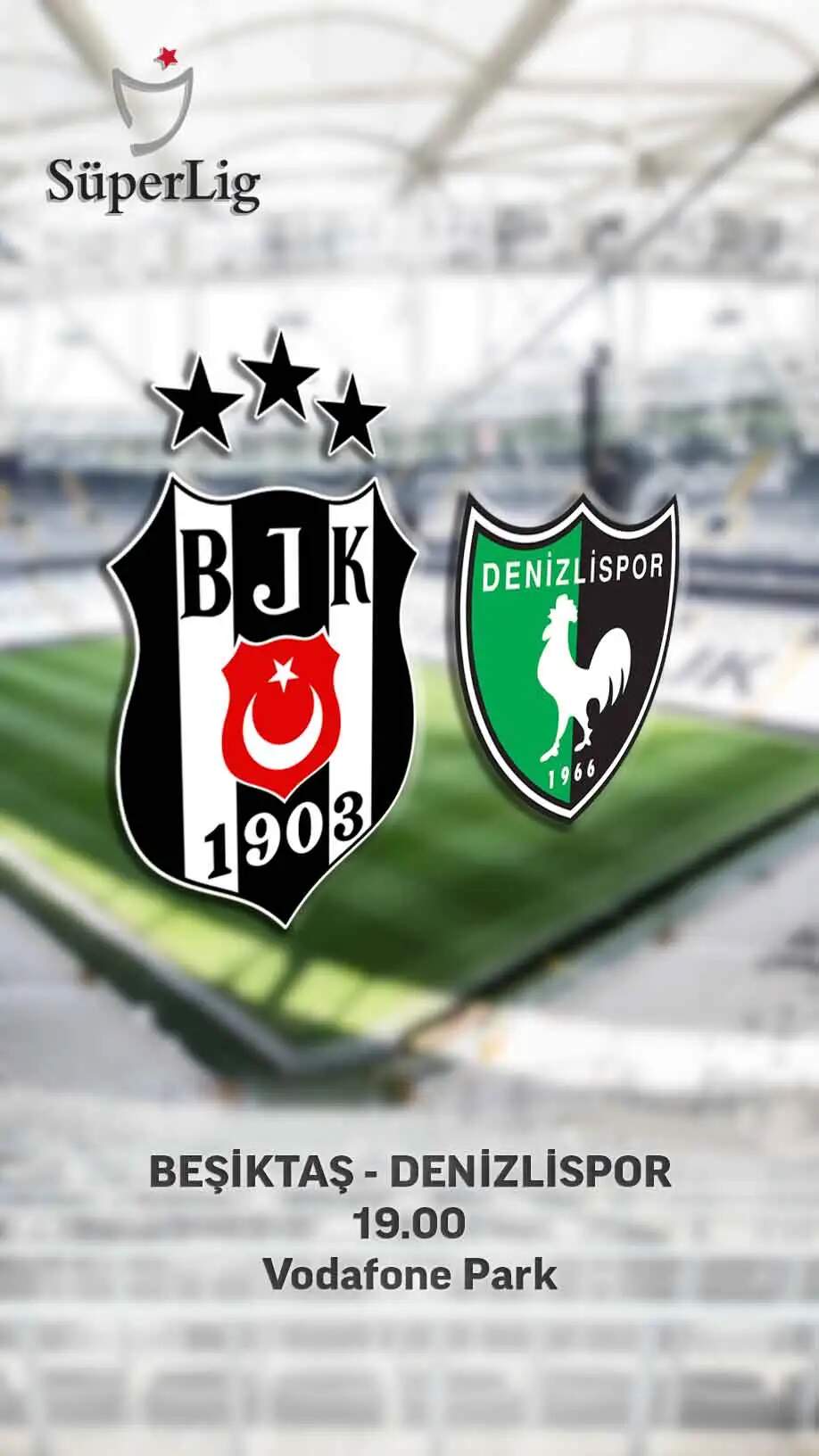 Süper Lig'de 27. hafta heyecanı! Beşiktaş'ın konuğu Denizli