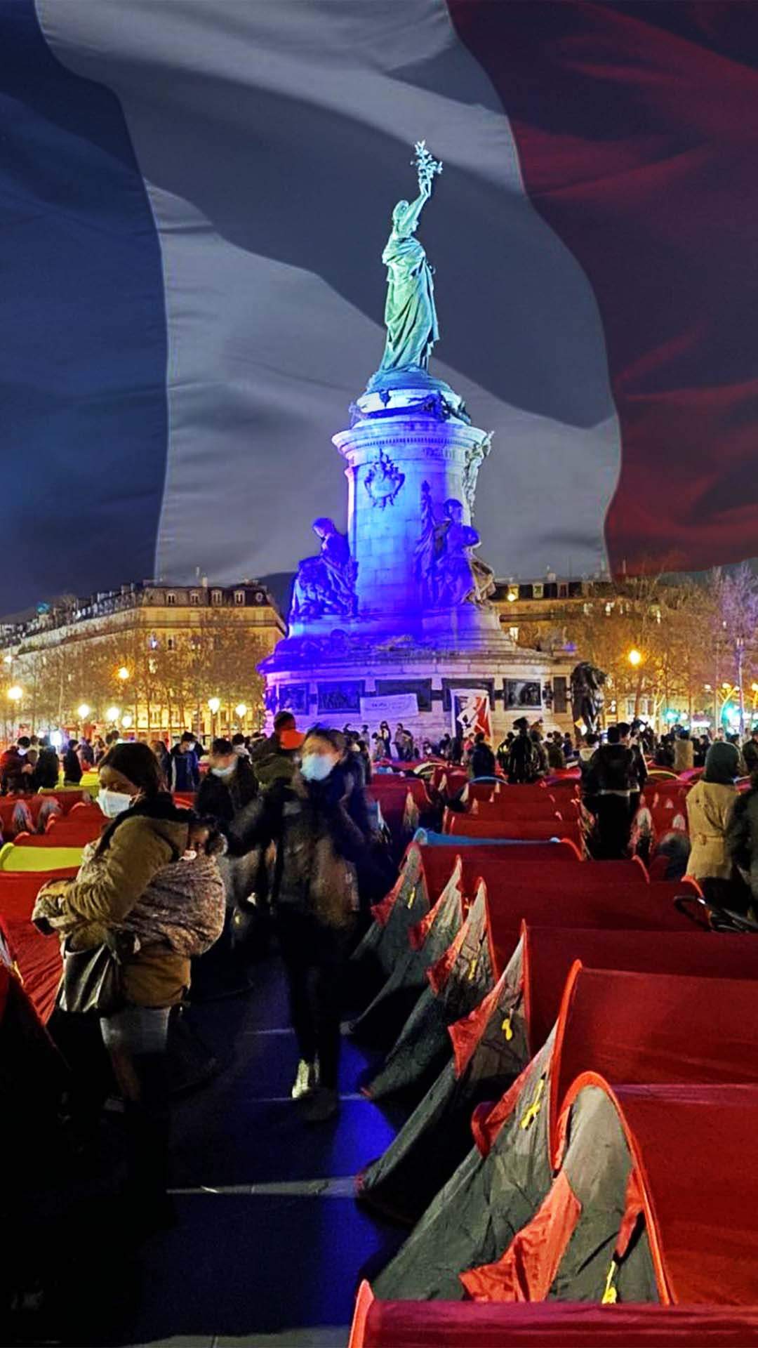 Fransa’da ırkçılığa karşı eylem