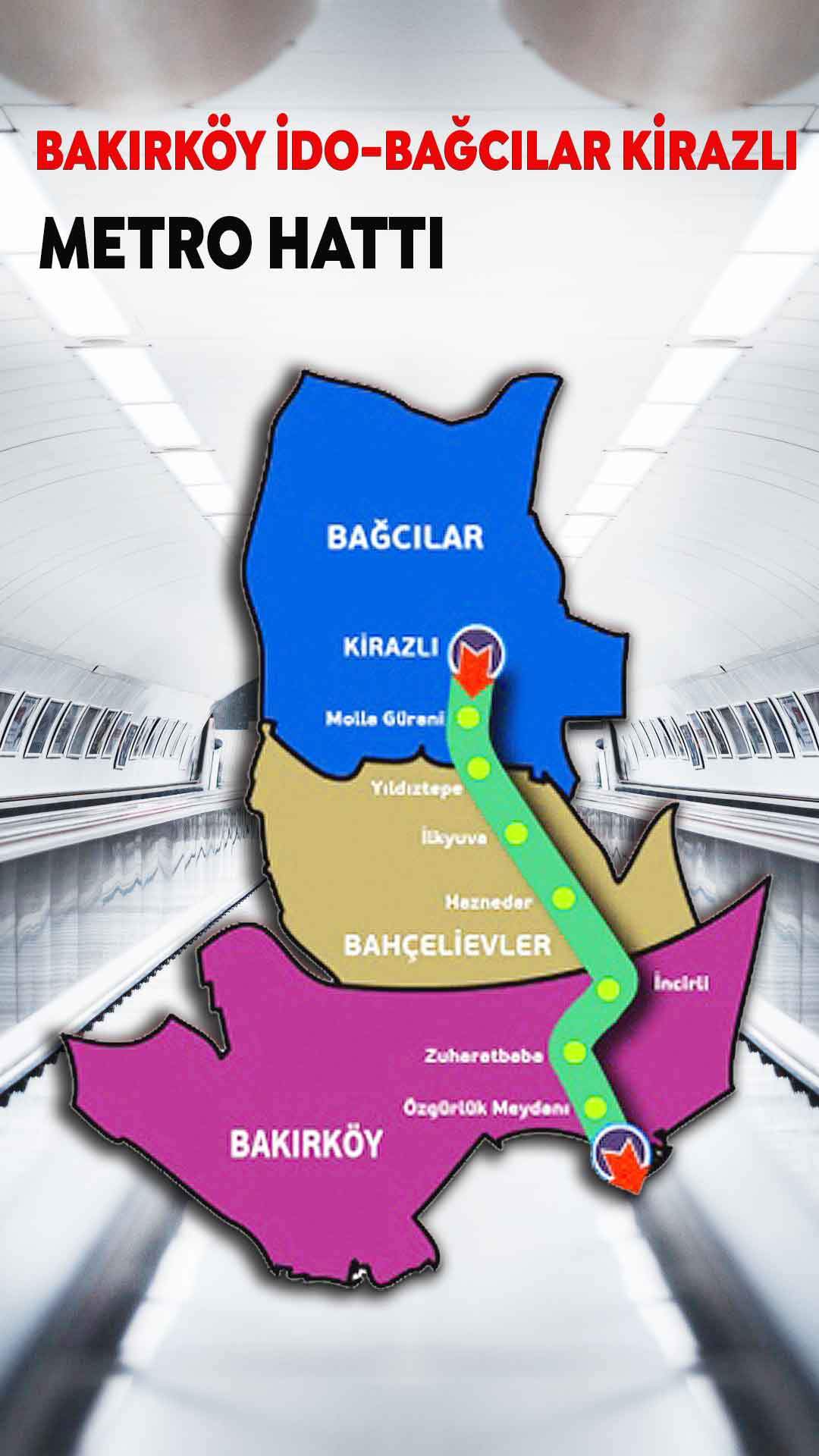 İstanbul’un yeni metrosu 2022’de açılıyor