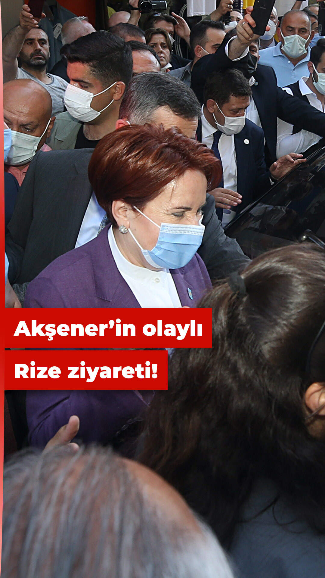 Meral Akşener, Rize’de vatandaşla tartıştı!