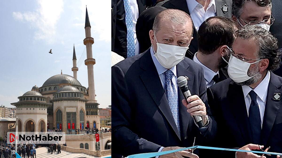 Taksim Camii, Cumhurbaşkanı Erdoğan tarafından hizmete açıldı!