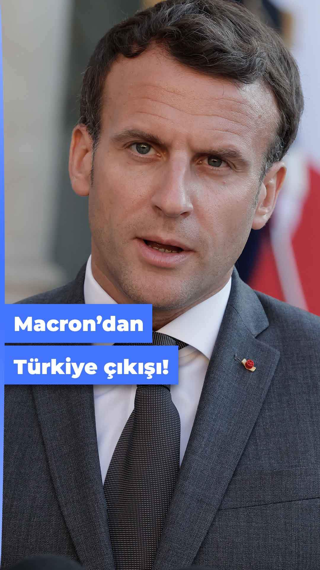 Macron yine Türkiye'yi hedef aldı