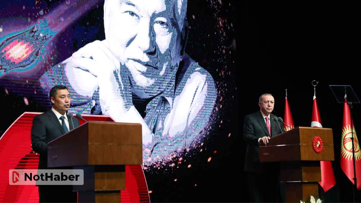Erdoğan, Issık-Göl Forumu'nda... Kırgız-Türk dostluğu pekişti.