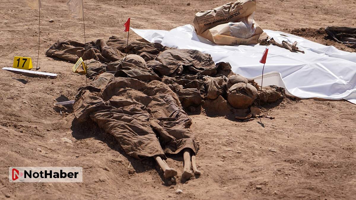 DEAŞ’ın toplu mezarlarında 500 iskelet bulundu!