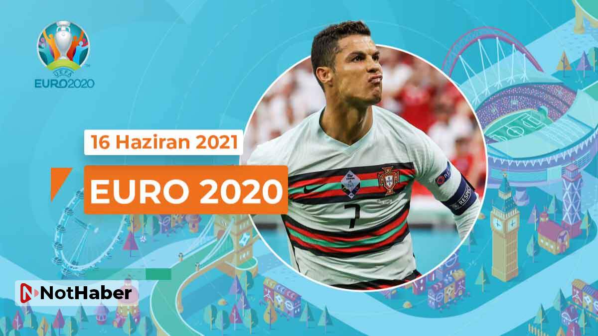 EURO 2020 / Şampiyona bülteni (16 Haziran 2021 Çarşamba)