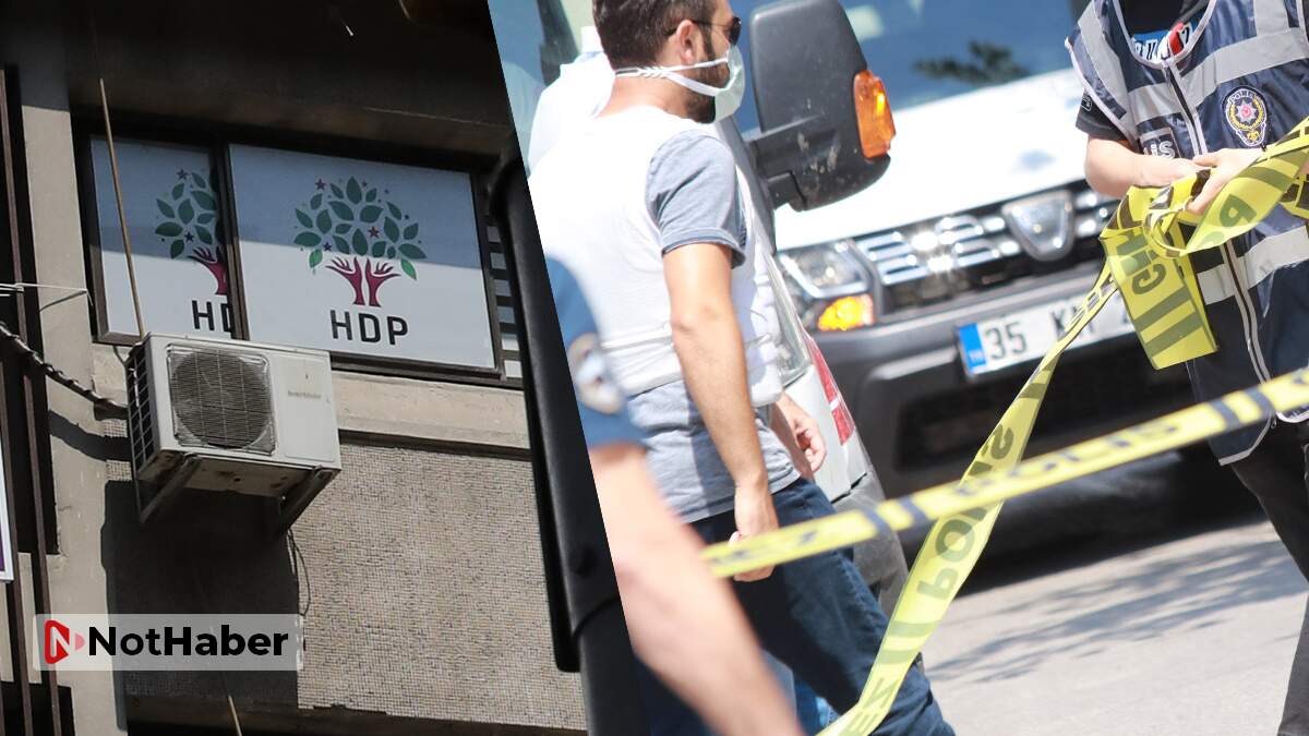 HDP binasına giren silahlı saldırgan gözaltında