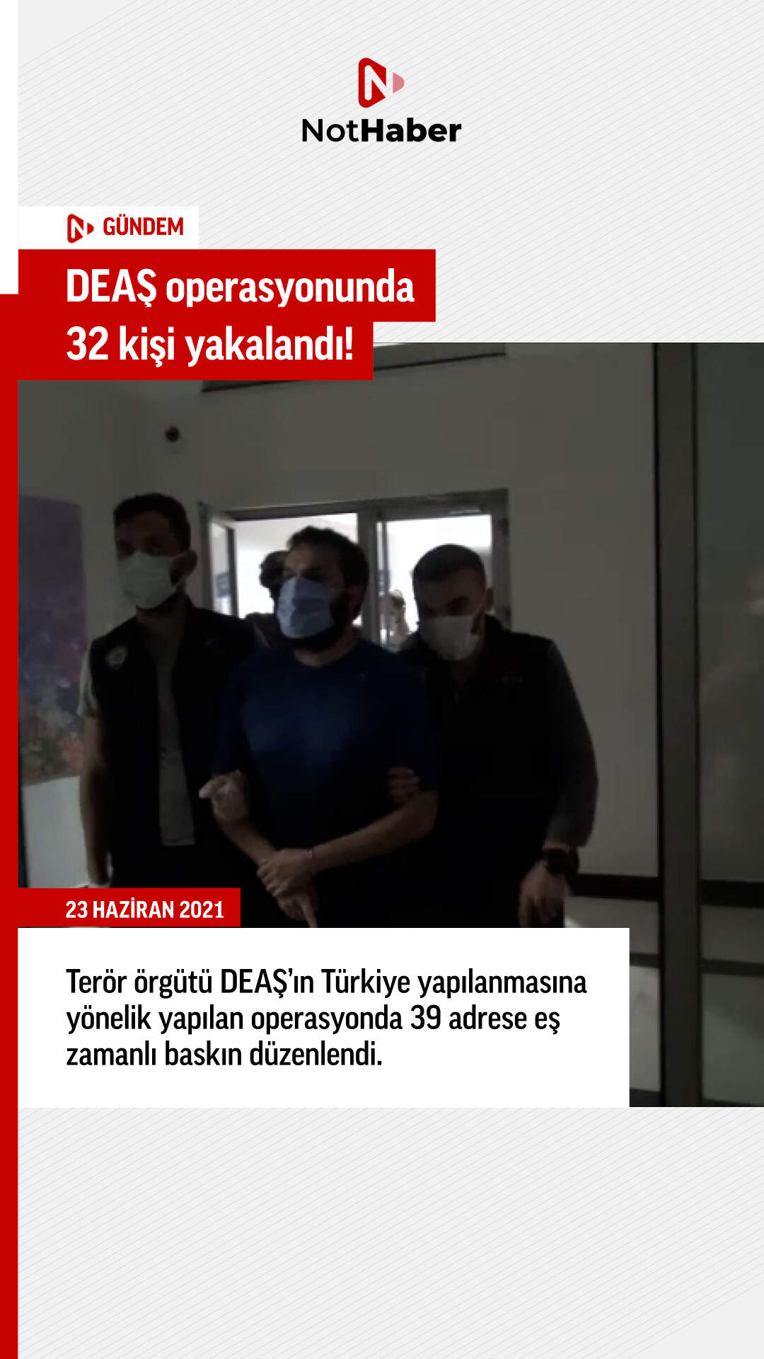 DEAŞ operasyonunda 32 kişi yakalandı!