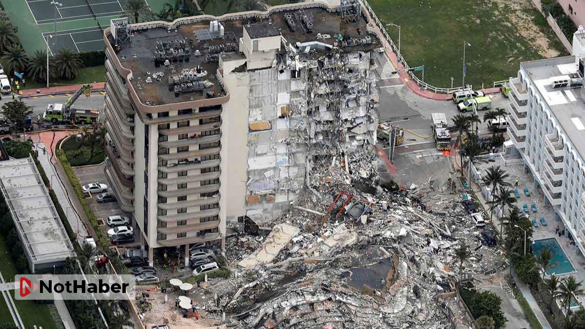 ABD’de 12 katlı bina çöktü