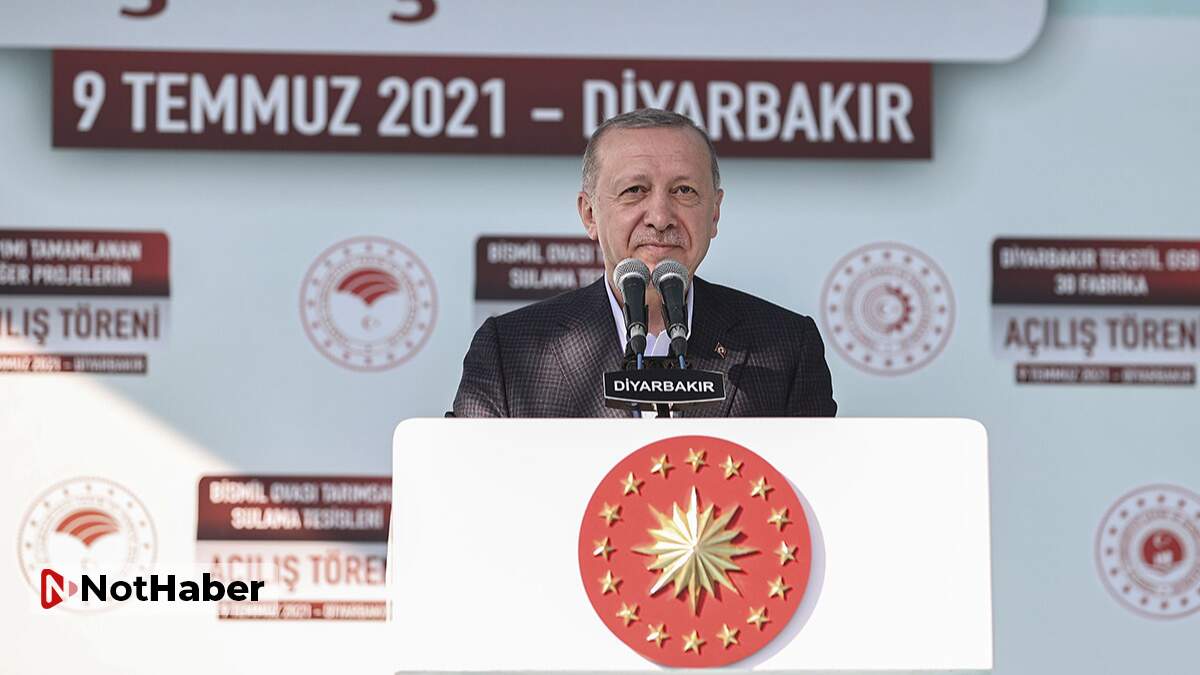 Erdoğan Diyarbakır’da halka seslendi: Çözüm sürecini HDP yıktı
