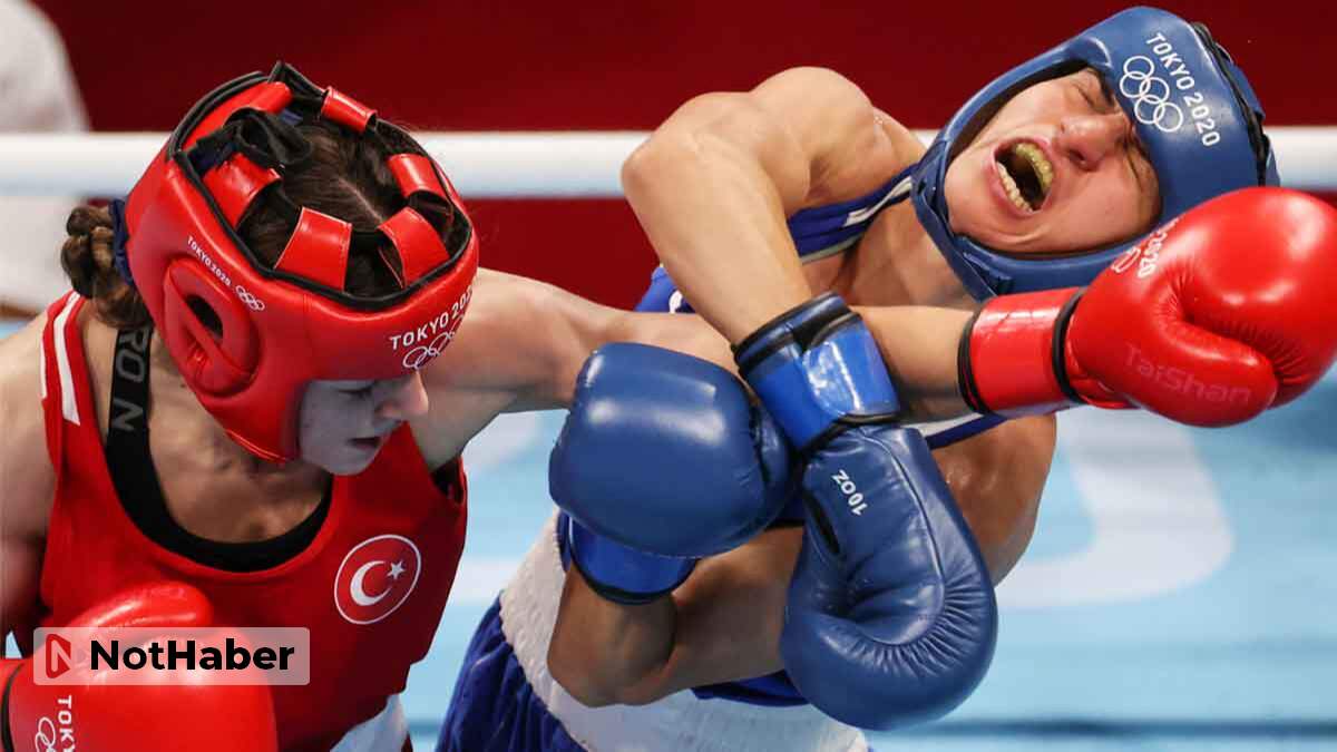 Buse Naz'dan tarihi başarı! Kadınlar boksta ilk olimpiyat madalyası 