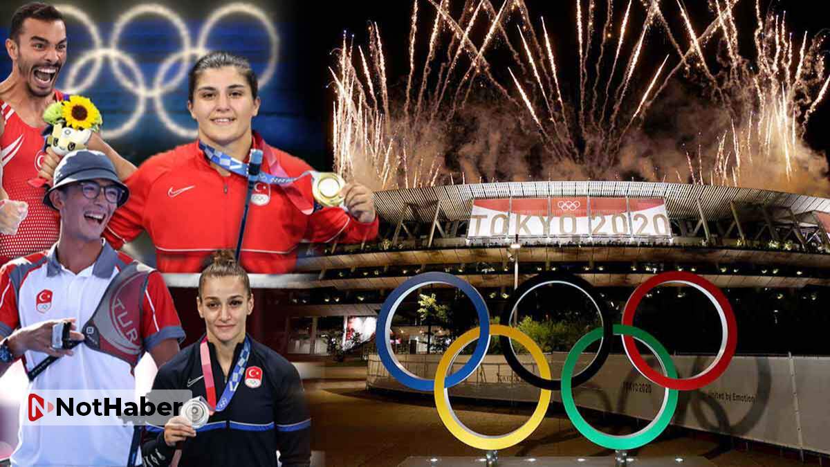 Olimpiyatlar sona erdi! Türkiye madalya rekorunu kırdı…