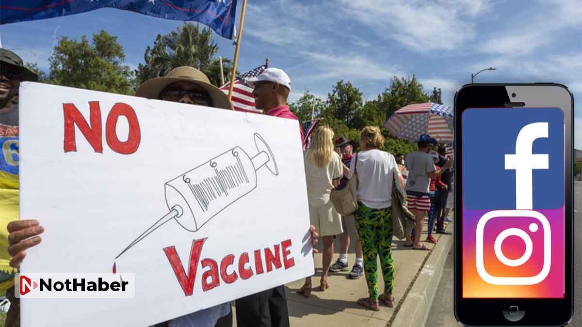 Covid aşısı karşıtlarının hesapları kapatılıyor