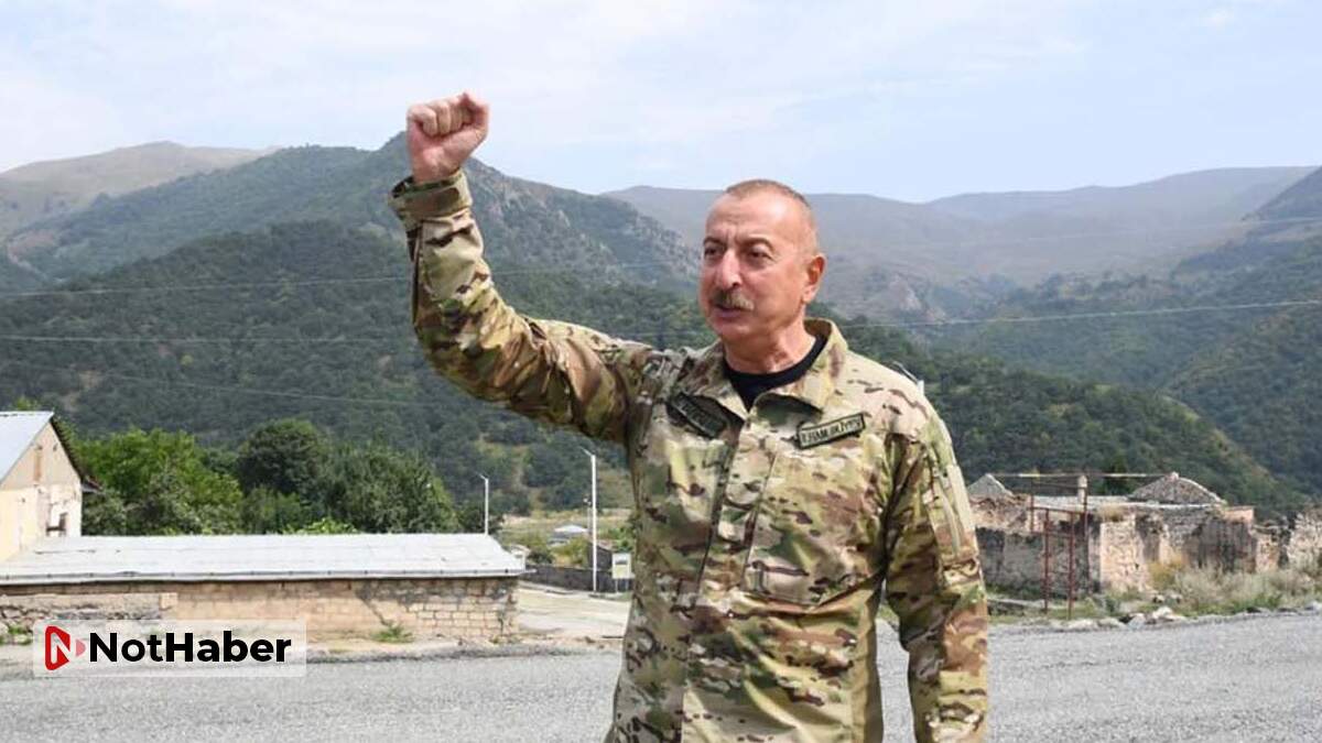 İlham Aliyev, Ermenistan'ın işgalinden kurtarılan Laçın ve Kelbecer'i ziyaret etti