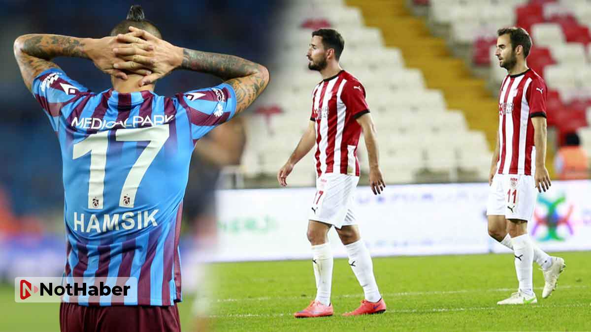 Sivas ve Trabzon tur şansını rövanşa bıraktı!