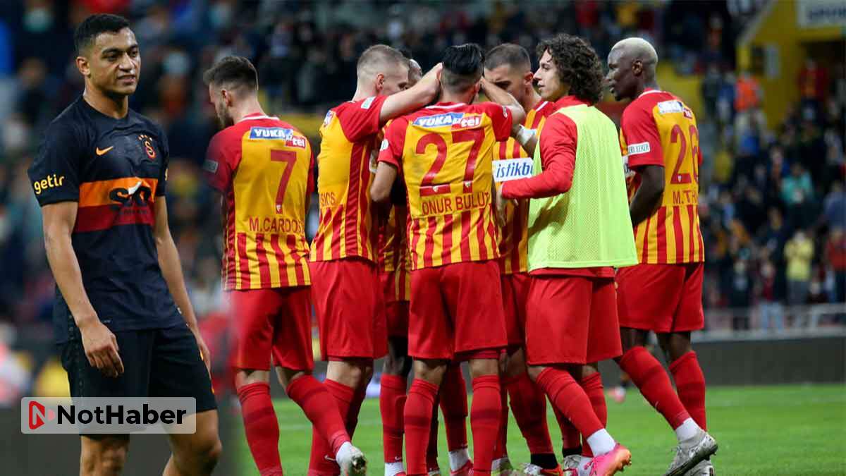 Aslan’a ağır darbe! Kayserispor 3-0 Galatasaray