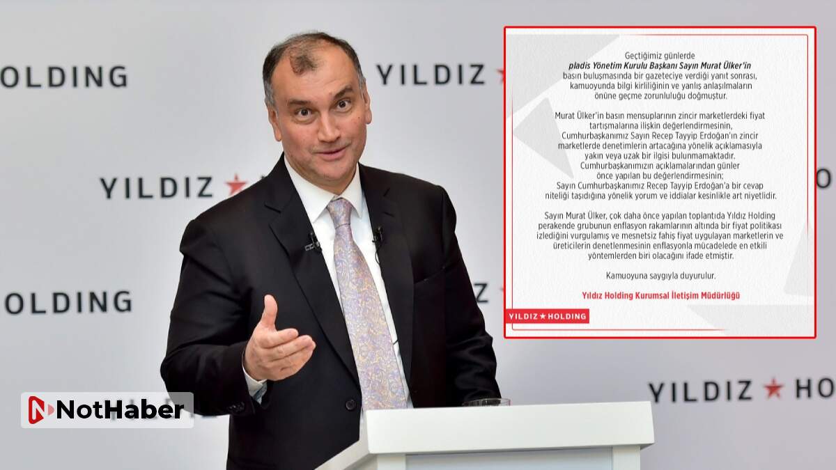 Yıldız Holding’den Murat Ülker açıklaması