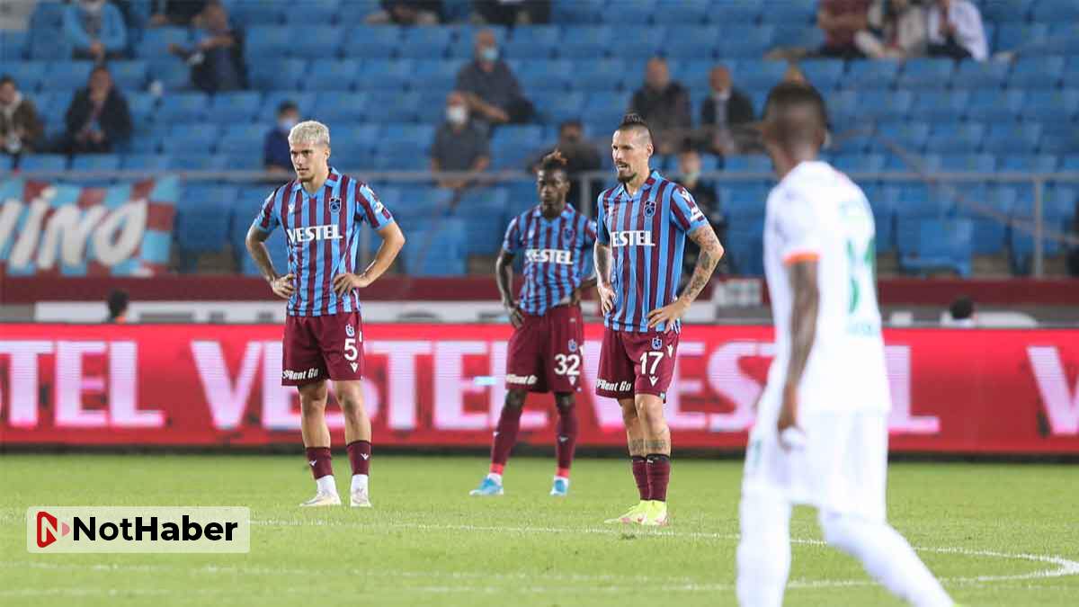 Trabzon’un zirve fobisi! Trabzonspor 1-1 Alanyaspor