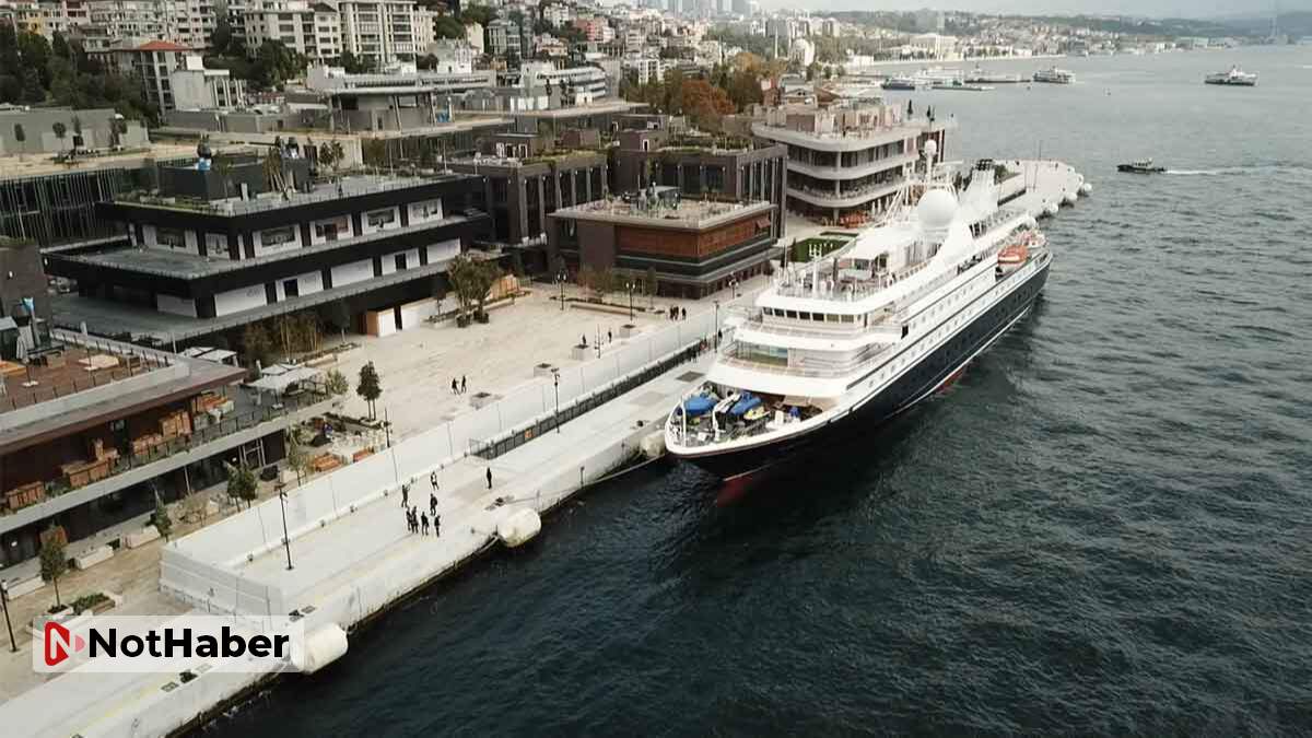Galataport İstanbul’a ilk turistik gemi yanaştı!
