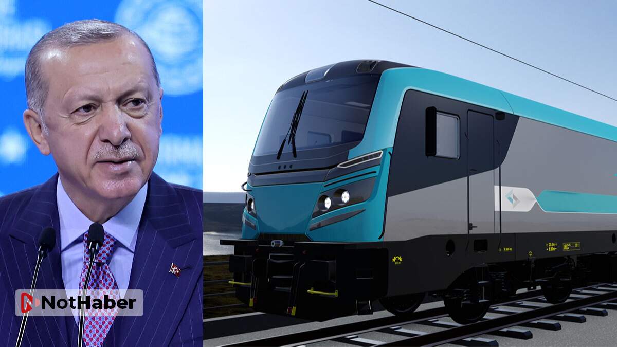 Erdoğan, milli elektrikli lokomotif için tarih verdi