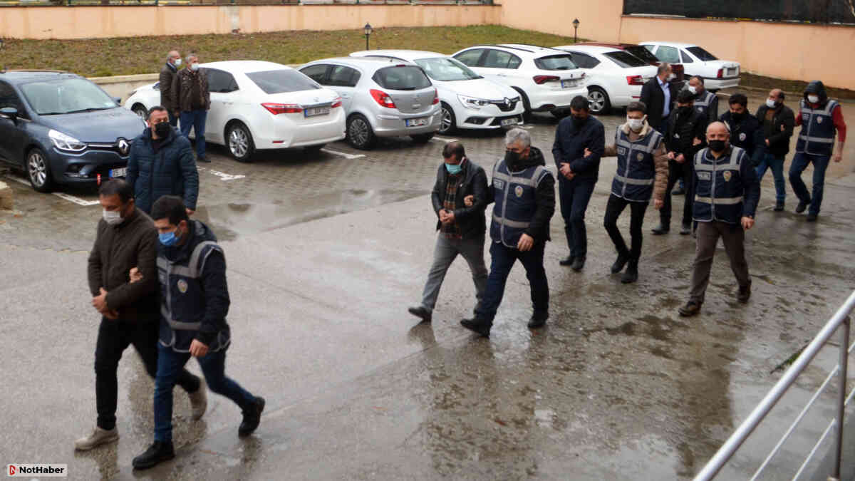 Amasya'da fuhuş operasyonunda yakalanan 5 şüpheli tutuklandı