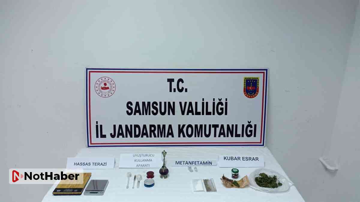 Samsun'da uyuşturucu operasyonlarında 20 zanlı yakalandı